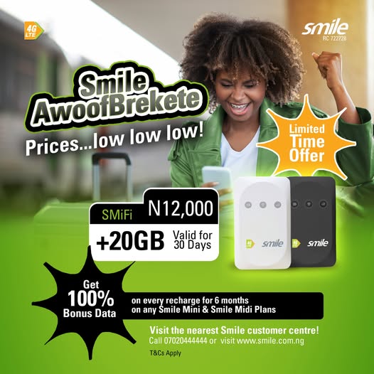 Smile Opens The Door To Affordable Broadband With New SMiFi Offer